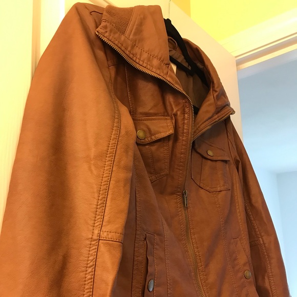 Faux Leather Jacket - Picture 3 of 5